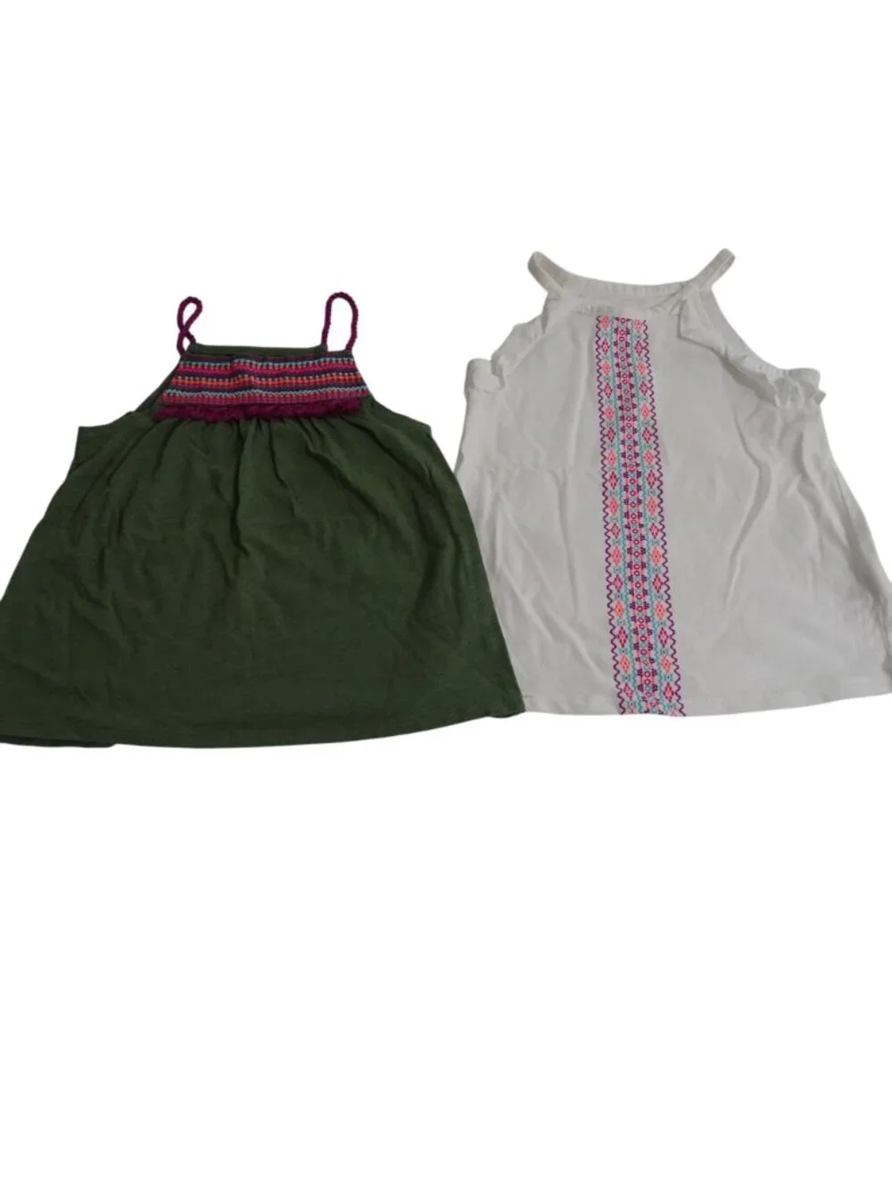 Lot of 7 The Childrens Place Girls Size S 5 6 Tank Tops T-Shirt Casual Summer - Picture 6 of 9